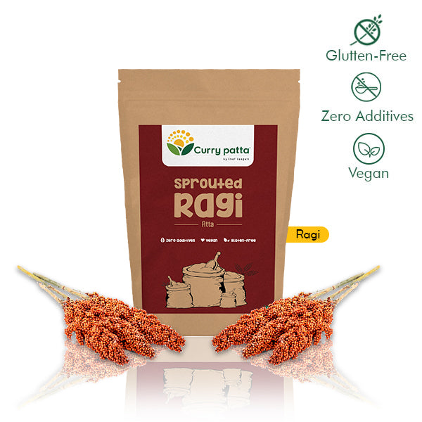 Sprouted Ragi Atta | 500 gm